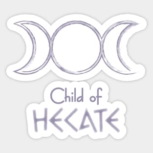 Child of Hecate – Percy Jackson inspired design Sticker